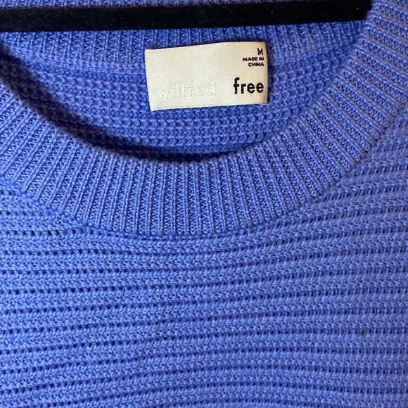 100% Merino Wool Wilfred Crop Knit Top - Picture 3 of 4